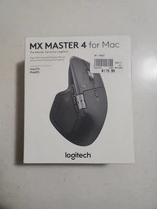 Logitech MX Master 4 for Mac - Wireless Bluetooth Mouse with Ultra-fast Scrollin - Picture 1 of 6