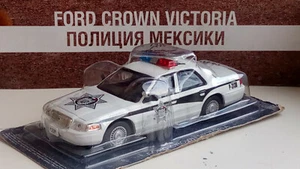 Deagostini 1:43 Ford Crown Victoria P-3130 police Tijuana policia 1992 model - Picture 1 of 8