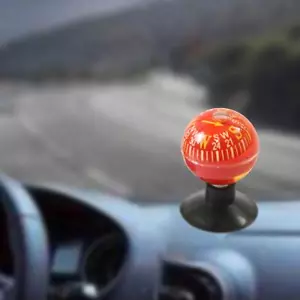 Suction Cup Compass Dashboard Dash Compass for Car Caravan Random Color - Picture 1 of 12