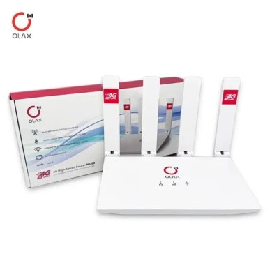 OLAX MC50 Dual Band Antenna 2.4G CAT4 CPE Wifi Sim Card Router 4G LTE Wi-Fi Mode - Image 1 of 4