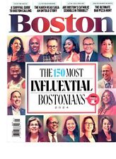 BOSTON MAGAZINE MAY 2024 THE 150 MOST INFLUENTIAL BOSTONIANS Fast Free Ship