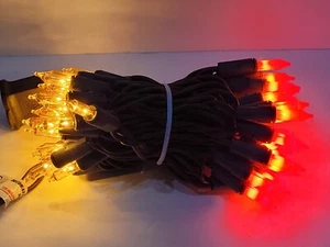 Thanksgiving Fall Harvest 50 String Lights Orange Yellow Brown Yellow Decor - Bild 1 von 6