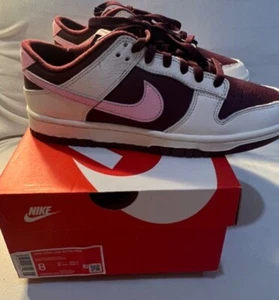 Nike Dunk Low Ivory Pink DR9705-100 Herren Größe 8 Brandneu mit Karton - Bild 1 von 11