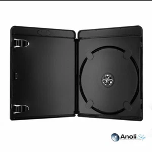 10 Blu Ray Hüllen 11 mm Schwarz für 1 Blu-ray DVD ähnlich Amaray Hülle - Bild 1 von 4