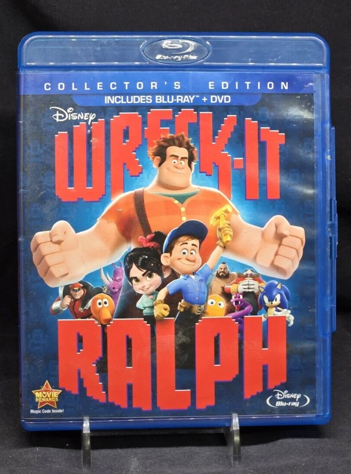 DISNEY - WRECK-IT-RALPH - BLU-RAY & DVD COMBO - 2012 - Image 1 of 2
