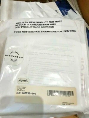ULTRA RARE SEALED NOVELL NETWARE 4.11 WITH ALL BOOKS AND CD - NONE ON EBAY RM4 - Image 1 of 4