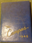 1946 Emory University Yearbook Atlanta Georgia "The Campus" 248-Pgs Nice