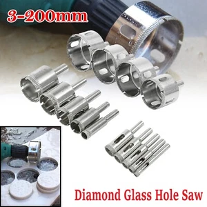 3mm-200mm Diamant Bohrkrone Fliese Keramik Glas Porzellan Marmor Schneider Lochsäge - Bild 1 von 85