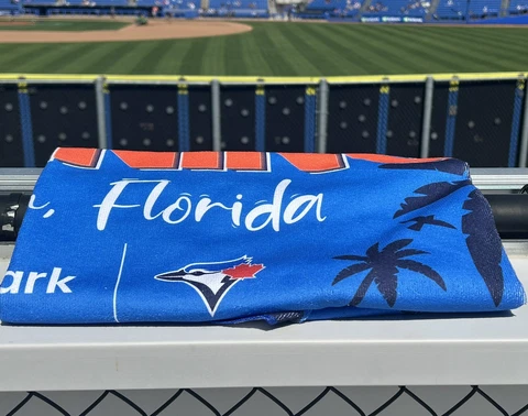 2023 Toronto Blue Jays Spring Training Dunedin BEACH TOWEL SGA 2/26/23 Cover