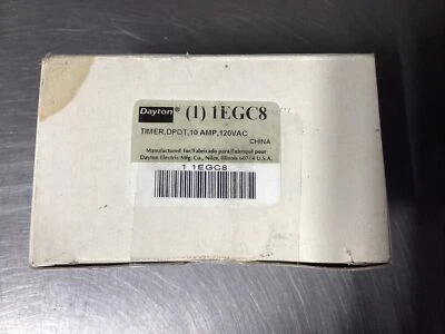 Dayton 1EGC8 Time Delay Relay - Image 1 of 3