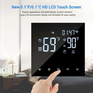 Digital For Smart Thermostat Programmable Wifi Wireless Home Room Sensor-App - Picture 1 of 27