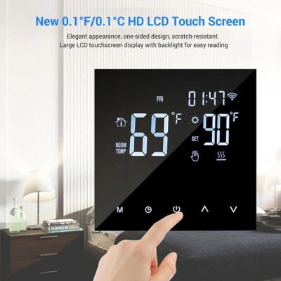Digital For Smart Thermostat Programmable Wifi Wireless Home Room Sensor-App - Image 1 of 4