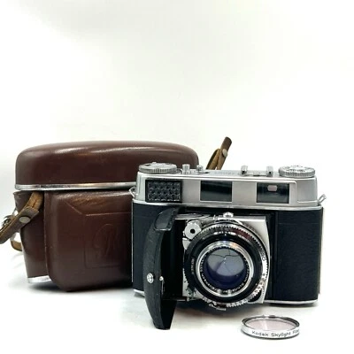 [Near Mint] KODAK Retina iiiC big C 35mm rangefinder film camera w/ Case NICE!!! - Image 1 of 4