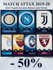 2019/20 Topps Match Attax Juve Inter Lazio Rome Turin Juventus Atalanta Choose