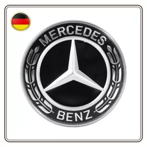 57MM Vorne Motorhaube Emblem Logo Für Mercedes Benz W203 W208 W212 W213 - Bild 1 von 6