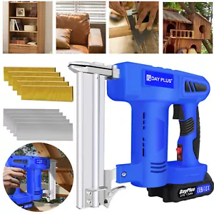 Staple Gun Electric Nailer And Stapler For Frame With Staples & Nails Furniture - Picture 1 of 33