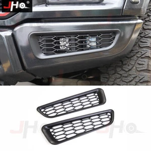 Black Car Front Bumper Fog Light Lamp Cover Frame for Ford F150 Raptor 2017-2020 - Bild 1 von 12