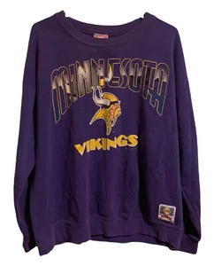 Vintage Minnesota Vikings Salem Sportswear 1993 Crewneck Sweatshirt XL Football - Picture 1 of 10