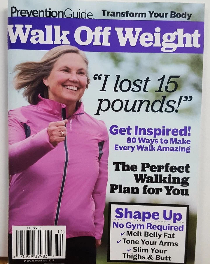 Prevention Guide Walk Off Weight Lose 15 lbs Shape Up (SMALL SIZE) FREE SHIPPING - Image 1 of 1