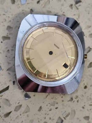 Caja de pieza automática Richard vintage 37 mm con esfera hecha en Suiza usada Foto 1 de 4