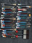 All+42+Pictured+Random+Paint+Brushes+For+Auction+-+Free+Shipping+-+Brush+Set+Lot