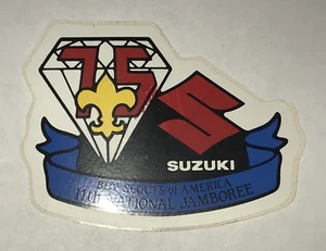 1985 National Jamboree Sticker Suzuki Mint MH6 - Picture 1 of 1