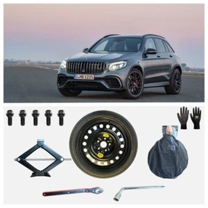 Rueda de Repuesto 18" para Mercedes Clase GLC con Gata, Llave y Funda - Imagen 1 de 4