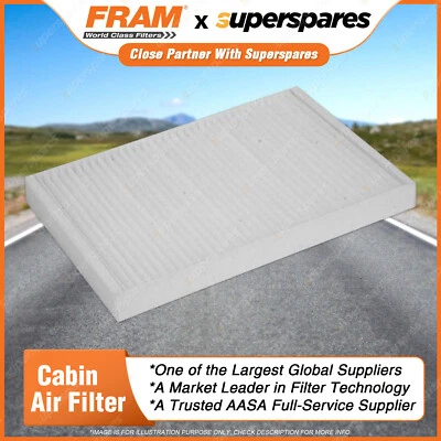 Fram Cabin Air Filter for Audi A4 S4 B6 B7 A6 C4 Allroad C5 4Cyl V6 Turbo Diesel - image 1 of 2