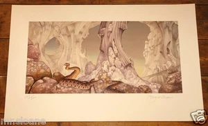 YES RELAYER HAND NUMBERED LTD ED PRINT HAND SIGNED BY ROGER DEAN UACC REG DEALER - Picture 1 of 4