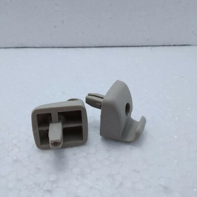 Parasol Soporte a Presión Clip Retenedor Gris ISUZU Chevrolet GM Parte Original 2x Foto 1 de 4