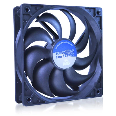 AABCOOLING Super Silent Fan 12 Pro - Gehäuse Lüfter 120mm Kühler leise 13,9dB(A) - Bild 1 von 4