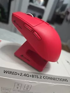ATTACK SHARK X6 49g SUPERLIGHT Mouse with Magnetic Charging Dock, PixArt PAW3395 - Picture 1 of 5