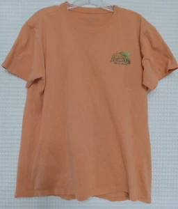 Its 5 O Clock Somewhere Margaritaville T Shirt Myrtle Beach Orange Cotton Sz Med - Picture 1 of 7