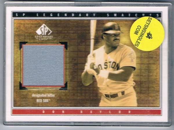 2002 Legendary Cuts Game Bat #BDBA Don Baylor NM-MT NM-MT MEM Angels DP  - Image 1 of 1