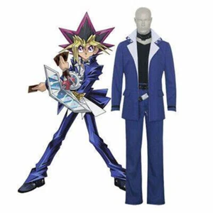NEU Yu Gi Oh! Yugi Mutou YuGiOh Cosplay Kostüm Sonderanfertigung - Bild 1 von 10