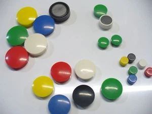 24 off Planning Board Office Magnets Memo Domed Fridge Magnets (Many colours) - Picture 1 of 4