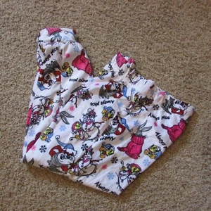 NEW Looney Tunes Woman's Medium Always Nice Fleece Lounge Pajama Bottoms - Picture 1 of 3