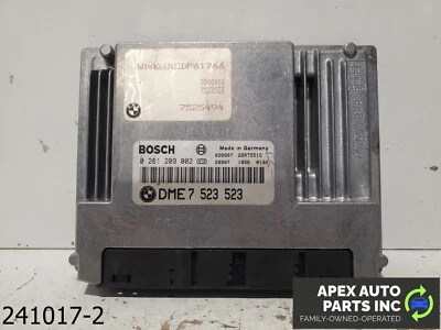 OEM 2001-2005 BMW 745i motor 4.4L ECU MÓDULO DE CONTROL BÁSICO DME Foto 1 de 4
