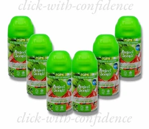 6 x Air Freshner Refill Melon Splash Perfect Scents Upto 70 Days Of Freshness - Picture 1 of 1
