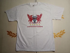 Fruit Of The Loom Liverpool vincitore Champions League 2005 taglia XL - Foto 1 di 12
