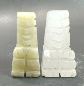 2 ónix/mármol? Piezas de ajedrez de repuesto de 2-1/4" de alto - Imagen 1 de 12