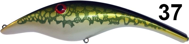 ✅ Zalt 14 sinkend Farbe 37, 14 cm 41 gr - DER Kultköder aus Schweden, Wobbler✅ - Bild 1 von 1