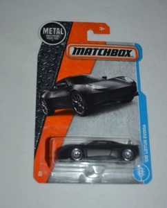 2017 MATCHBOX METAL MBX ADVENTURE CITY - '08 LOTUS EVORA MATT BLACK - Picture 1 of 5
