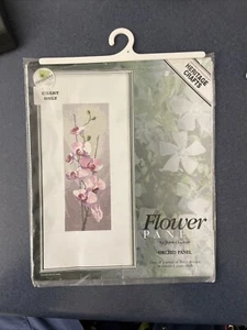 Htf Heritage Crafts ORCHID PANEL ~ * Chart Only CROSS STITCH Flower John Clayton - Picture 1 of 8