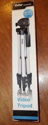 Vivitar PHOTO VIDEO TRIPOD 50" extension new in box - Image 1 of 2