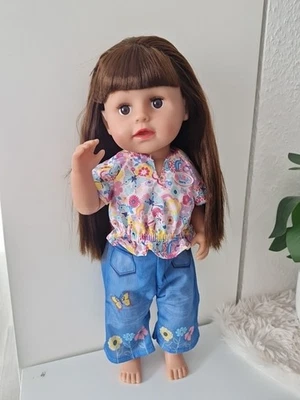 Baby Born Sister Puppe Brünette 43cm Zapf Creation Selten Rar Spezial Edition - Bild 1 von 2