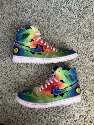 Talla 8 - Jordan 1 Retro OG Alto x J Balvin Tie Dye Foto 1 de 4