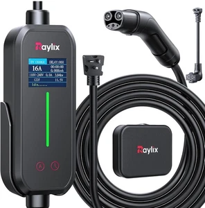 2025 Upgraded Level 1&2 Tesla Mobile Charger 16A, Adjustable Current & Timer, 11 - Photo 1 sur 10