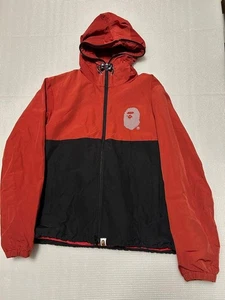 A BATHING APE Parka M Used Nylon Mountain Windbreaker - Picture 1 of 4