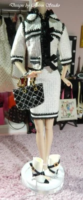 Barbie Toujours Couture Silkstone~2007~ Moda Perfeita~Sem Boneca - Imagem 1 de 4